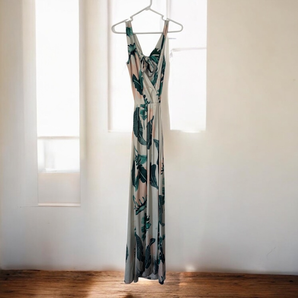 Beach Sun Dress with Two Slits